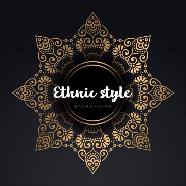 Vector indio Mandala