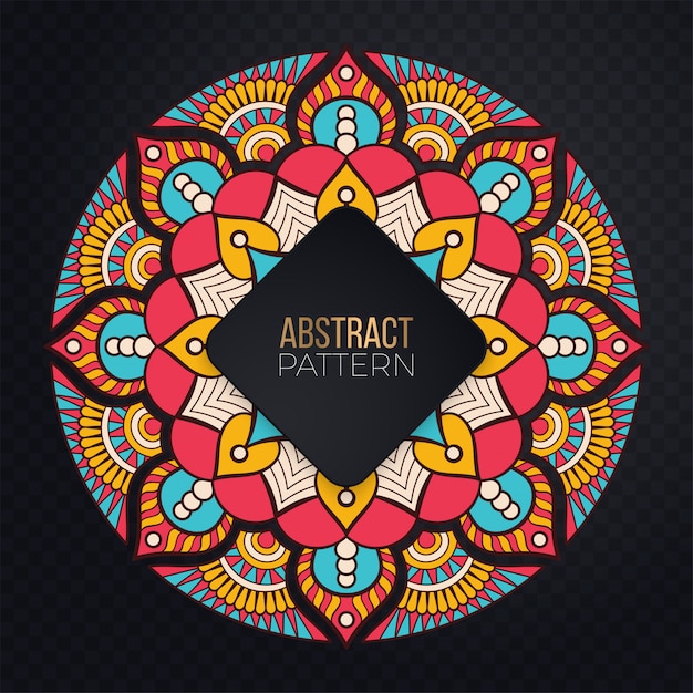 Vector indio Mandala