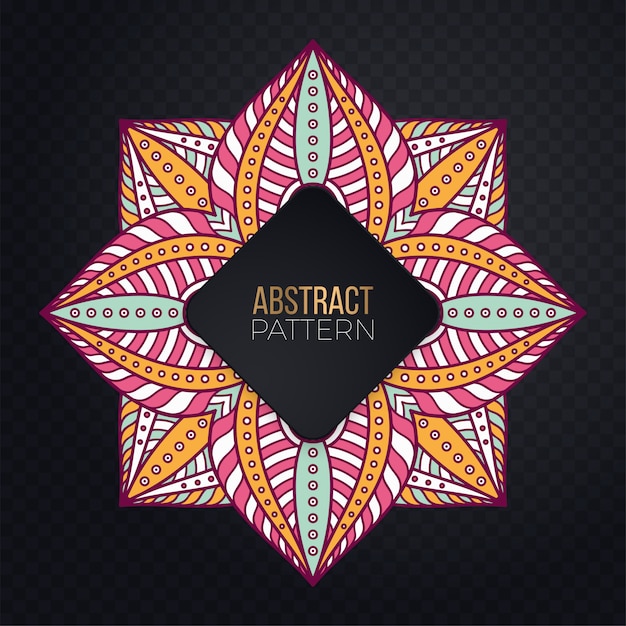 Vector indio Mandala