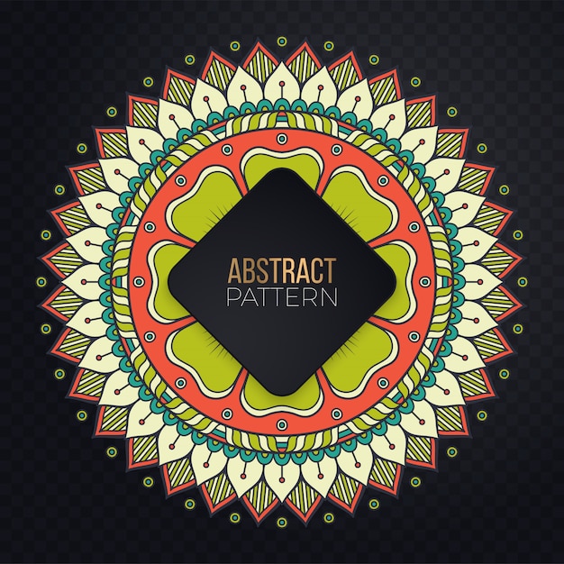 Vector indio Mandala