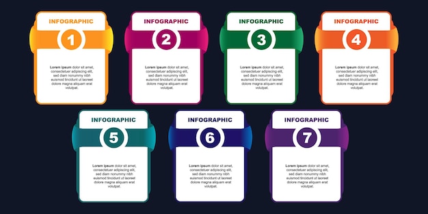 Vector infográfico diario