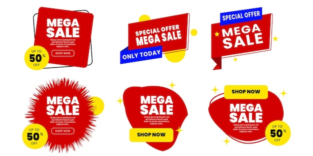vector de insignias de venta etiquetas de descuento de venta y etiquetas de oferta especial tienda de descuento viernes negro