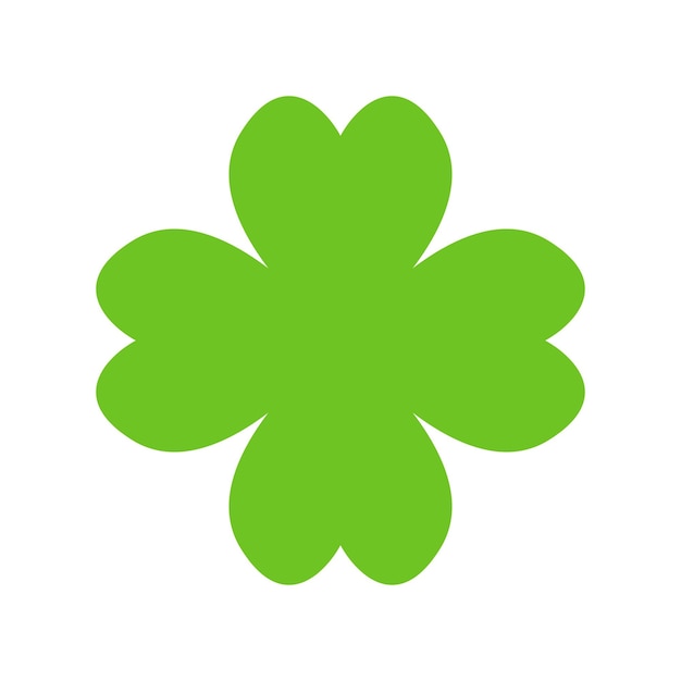 Vector Irish Shamrock deja el fondo para el feliz día de San Patricio