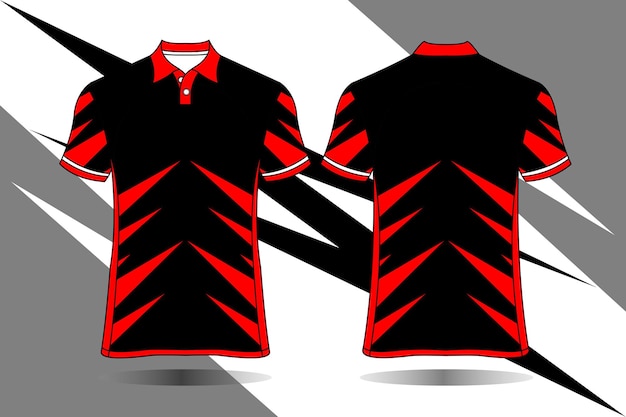 Vector jersey sublimación camiseta diseño patrón geométrico premium gran colección de vectores para gemi