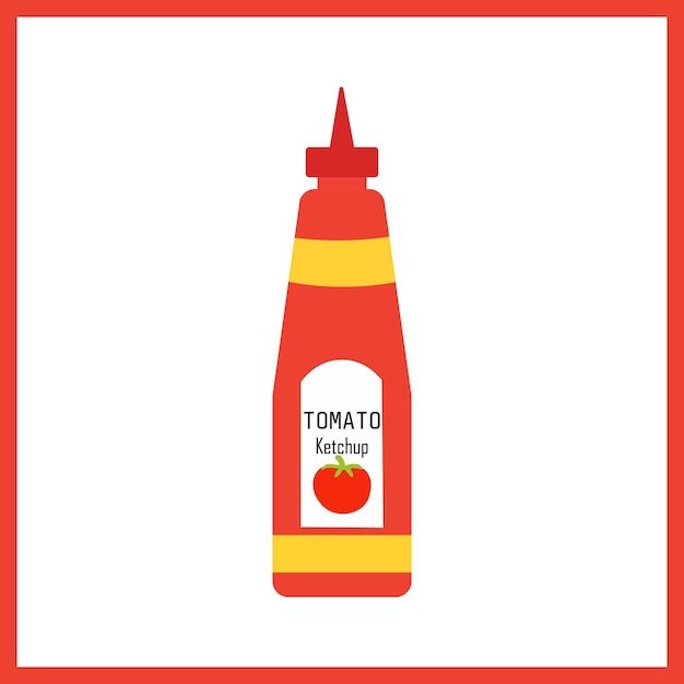 Vector de ketchup