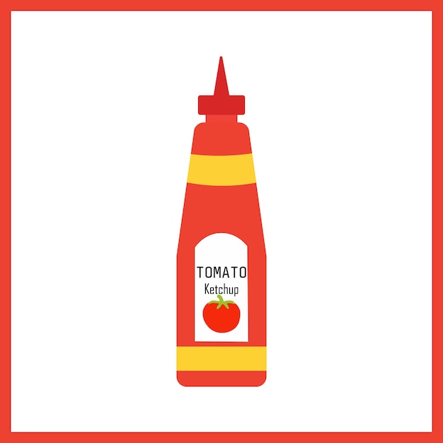 Vector de ketchup