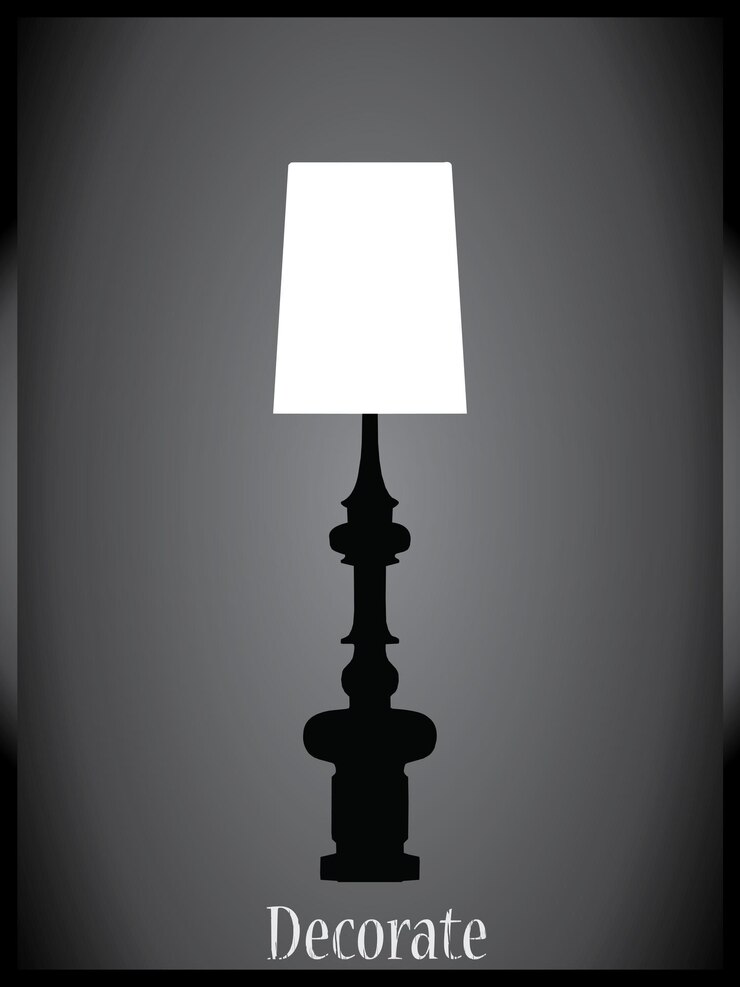 Vector vector de lámparas y candelabros