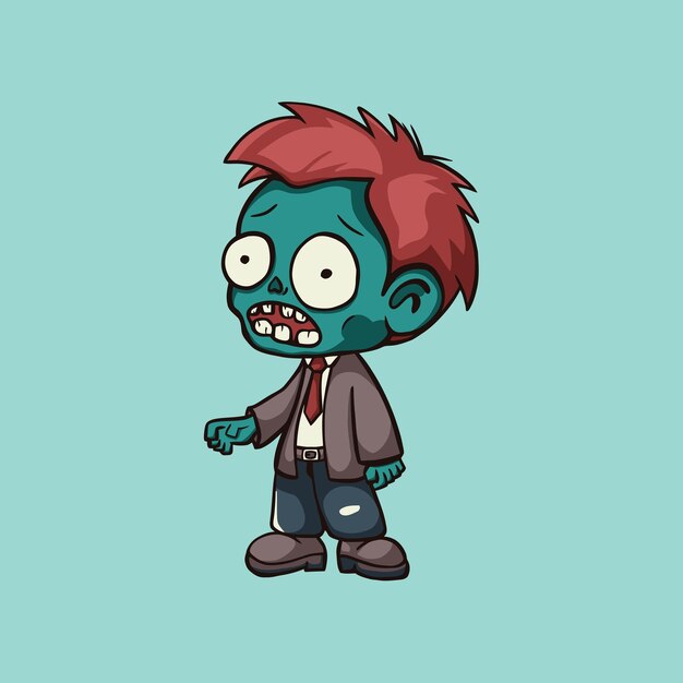 Vector lat Zombies de Halloween