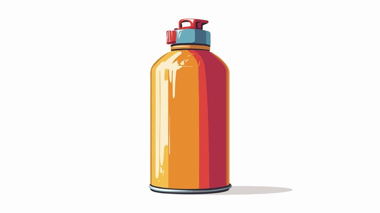 Vector vector de lata de pulverización profesional para proyectos de diseño gráfico