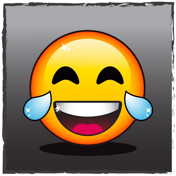 Vector vector laughing emoticon icon archivo eps este icono vectorial presenta un emoticon de risa que ofrece