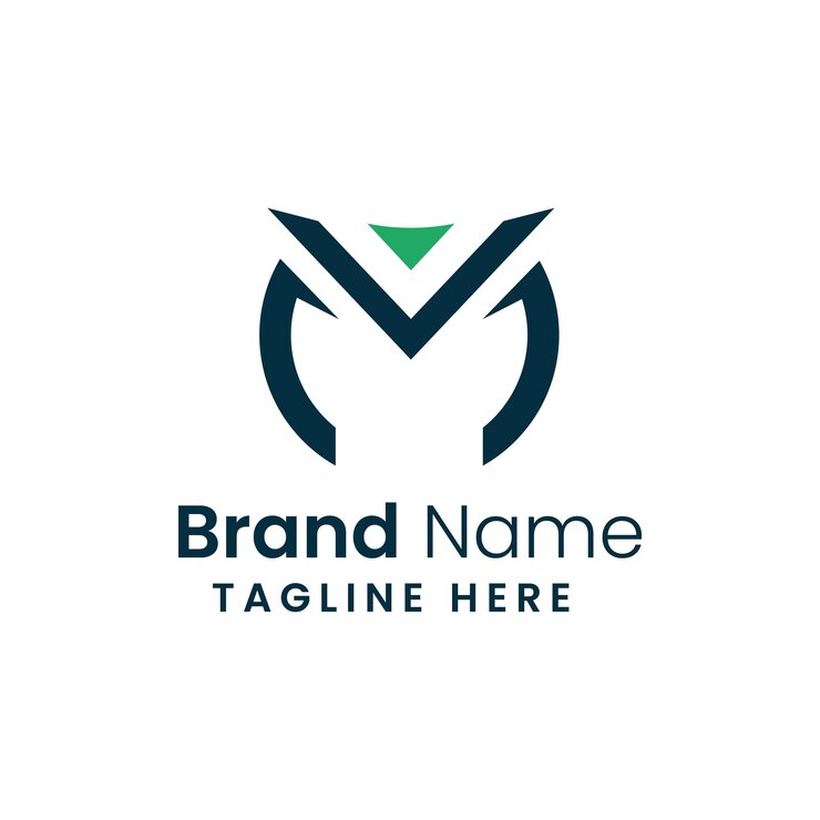 Vector de la letra M del logotipo