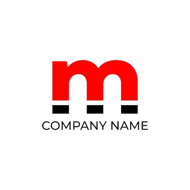 Vector de la letra M del logotipo