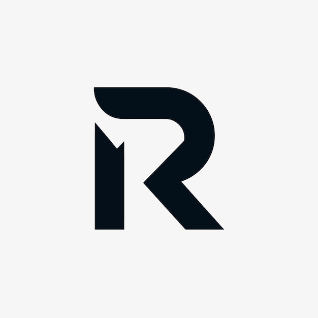 Vector de la letra R del logotipo