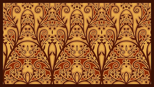 vector libre de batik indonesia