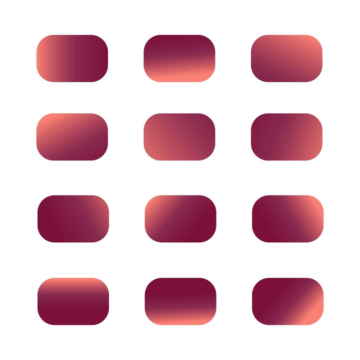 Vector vector libre brillante conjunto vibrante de fondo de degradados