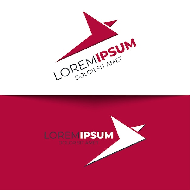 Vector libre conjunto de ideas de diseño de logotipo de empresa vector