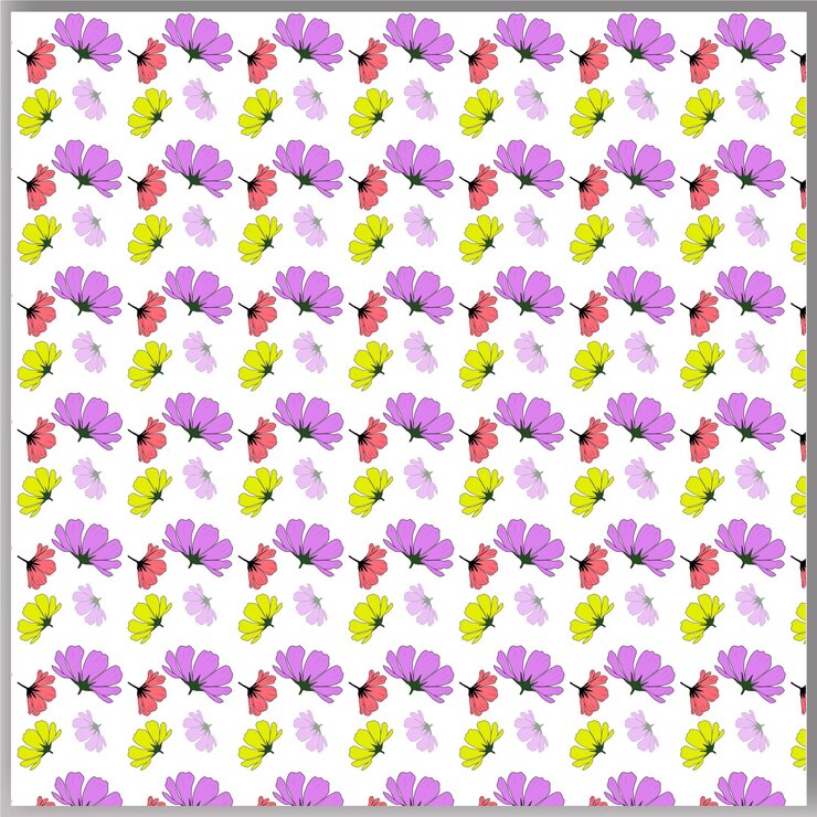 Vector vector libre sin costura floral colorido patrón de flores de fondo