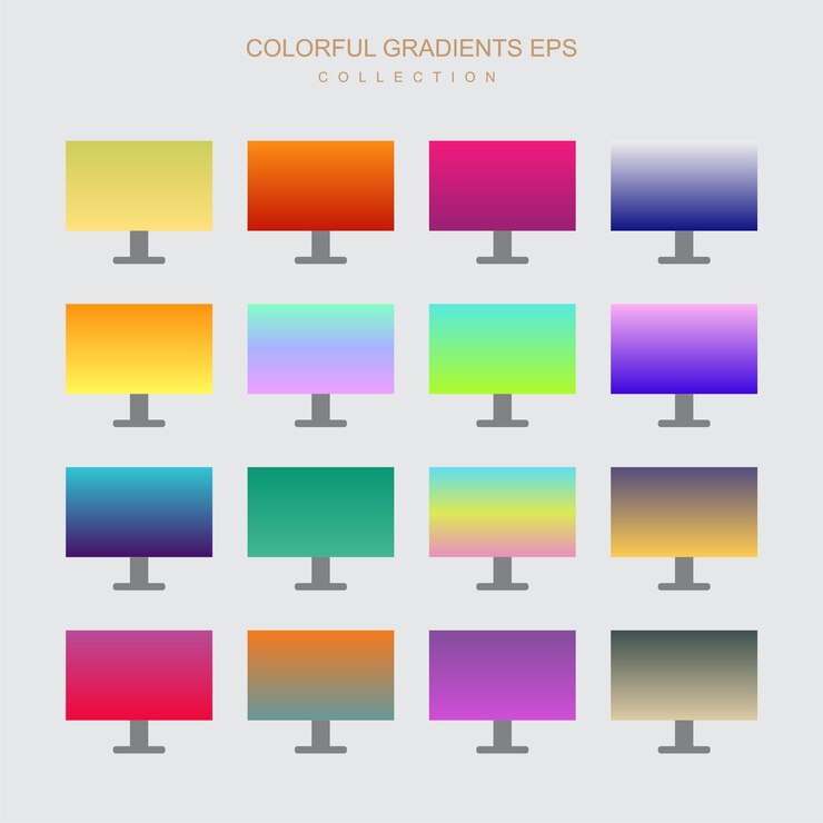 Vector vector libre de fondo de colores de combinación de patrón colorido vibrante degradado