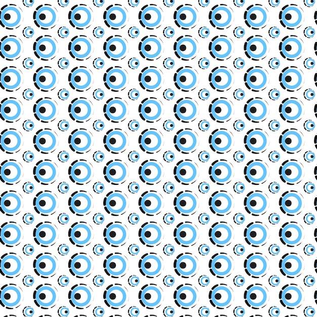 Vector vector libre de fondo de patrón de forma de ojo