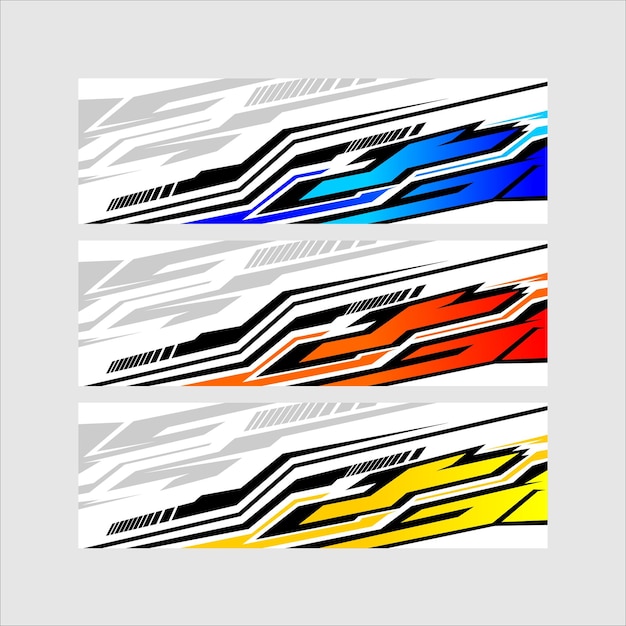 Vector libre de fondo de rayas de carreras abstractas