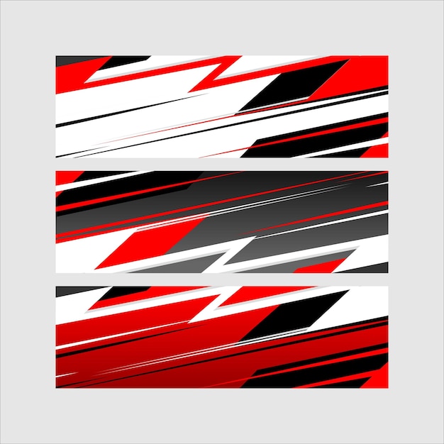 Vector libre de fondo de rayas de carreras abstractas
