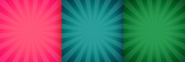 Vector libre de fondo Sunburst