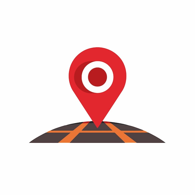 Vector libre geotag dirección ubicación localizador etiqueta favicon icono logotipo símbolo