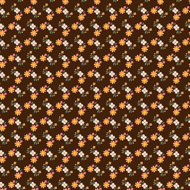 Vector libre hermoso fondo rojo patrón sin costuras
