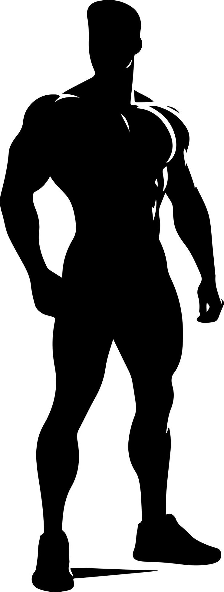 Vector libre un hombre con una camiseta verde dibujado