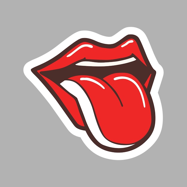 Vector libre de lengua