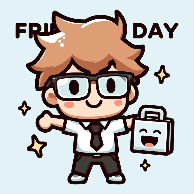 Vector libre lindo feliz viernes santo ilustración
