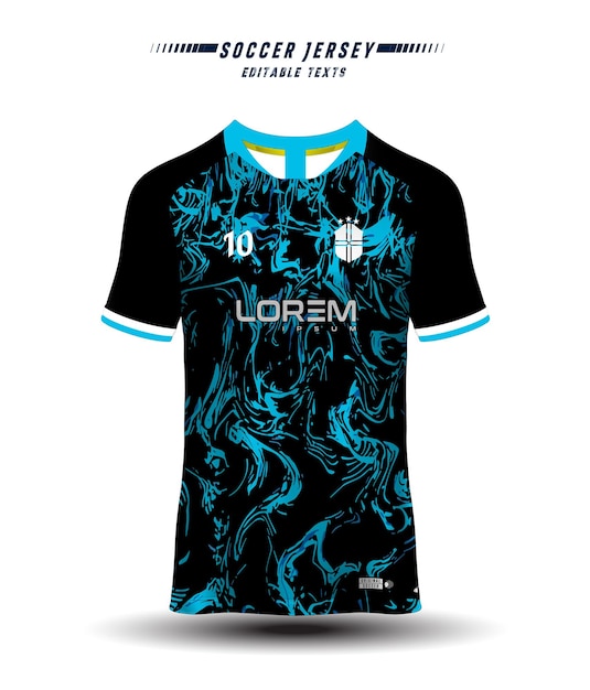Vector libre listo para imprimir camiseta deportiva