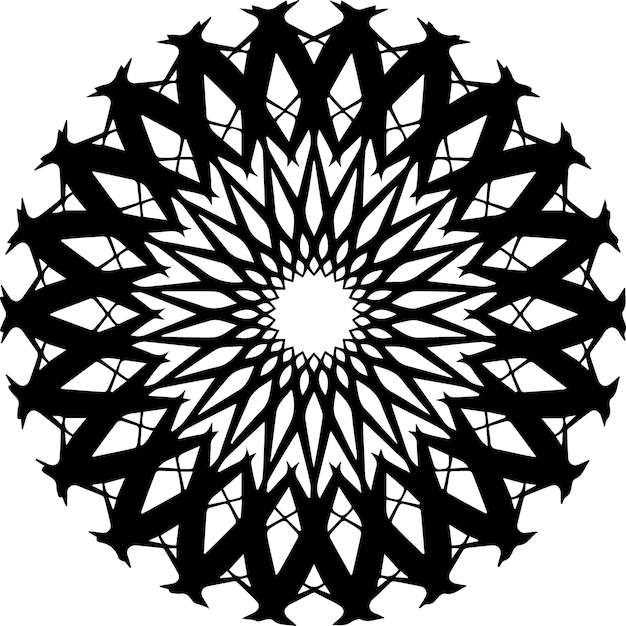 vector libre mandala diseño de arte mandala oscuro