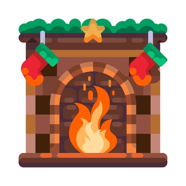 Vector libre Navidad Papá Noel