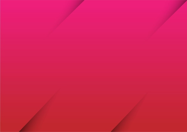 Vector libre papel cortado estilo rasgado rosa rojo fondo