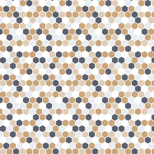 Vector libre de patrón hexagonal en nido de miel