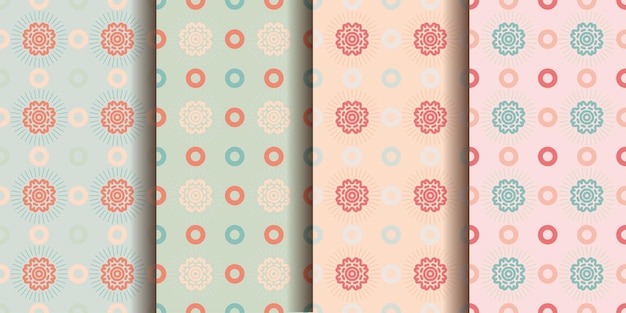 Vector libre de patrones de fondo de papel tapiz de diseño gráfico geométrico abstracto líneas curvas con estilo