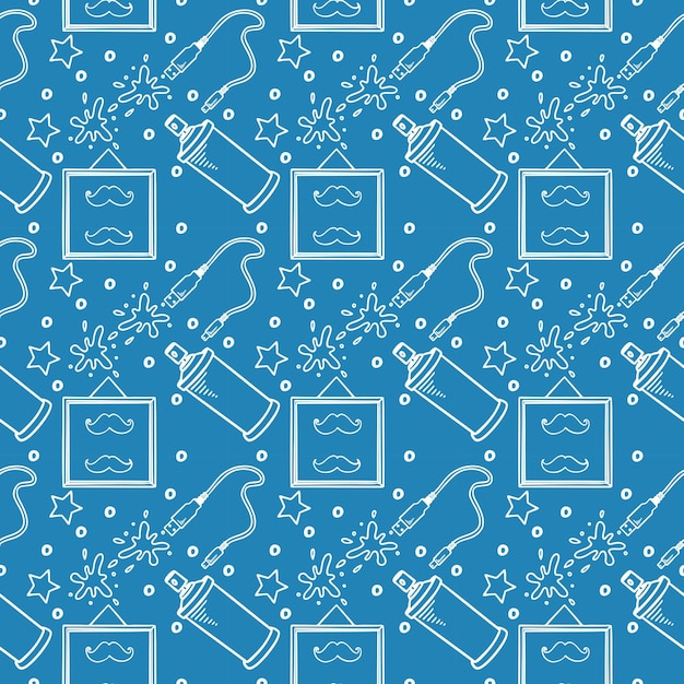 Vector libre de patrones de fondo de papel tapiz de diseño gráfico geométrico abstracto líneas curvas con estilo