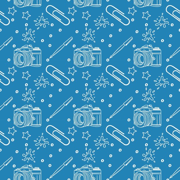 Vector libre de patrones de fondo de papel tapiz de diseño gráfico geométrico abstracto líneas curvas con estilo