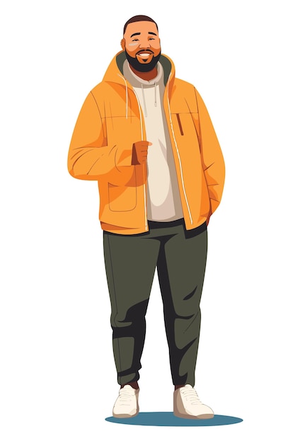 Vector libre personas afroamericanas ropa casual