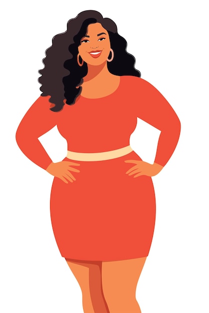 Vector libre personas afroamericanas ropa casual