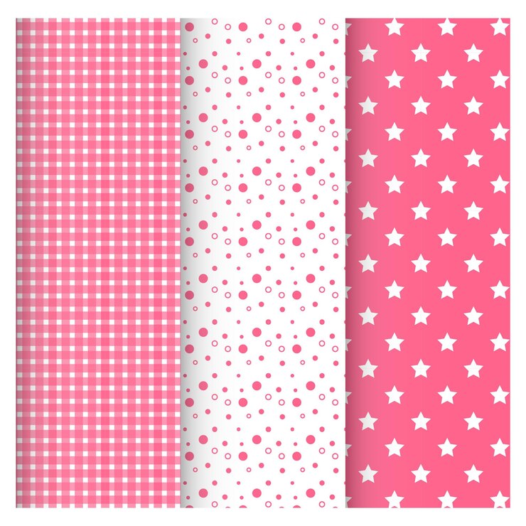 vector libre rosa estrellas y rayas