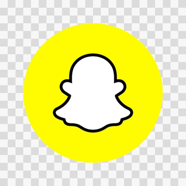 Vector vector libre snapchat logo icon logotype social mdia icon