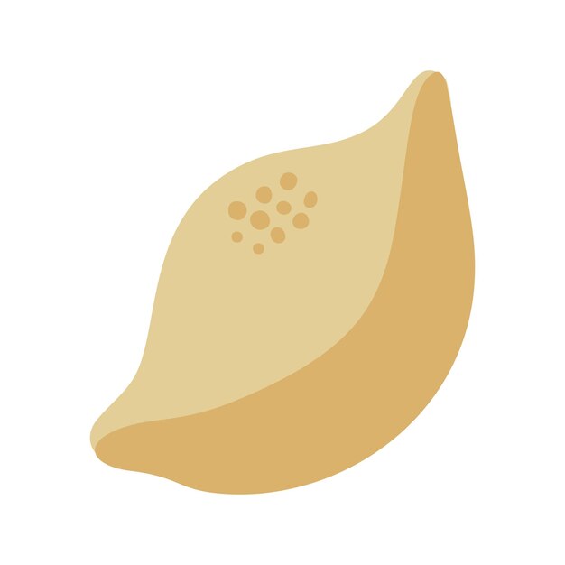 Vector lindo fruta de limón, imágenes prediseñadas de vivero boho. Dibujado a mano ilustración de doodle. Clipart de niños de dibujos animados para baby shower, decoración de dormitorio de niños, fiesta de cumpleaños o textil de ropa.