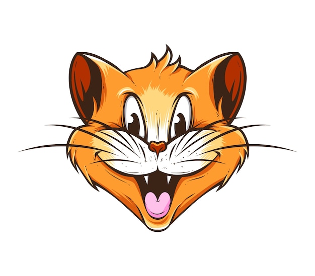 vector lindo gato