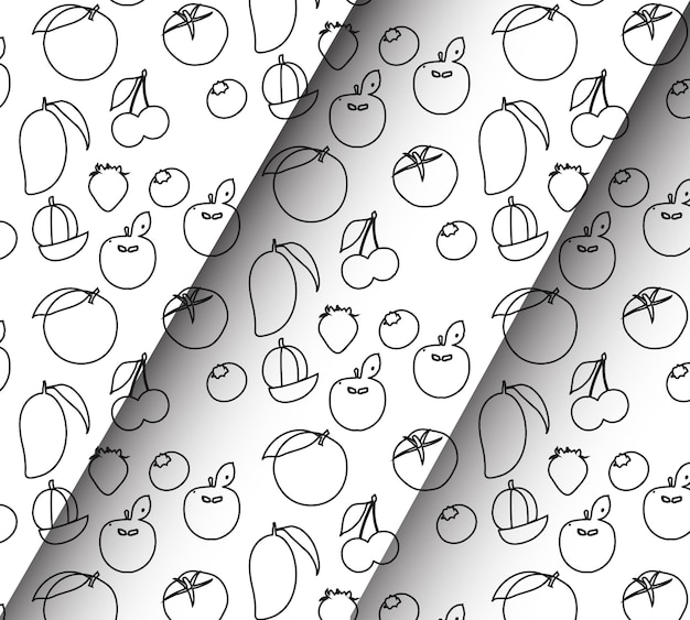 Vector lindo patrón floral sin costuras con hojas