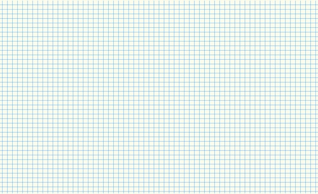 Vector de línea de cuadrícula de papel gráfico
