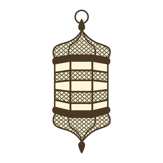 Vector para linterna antigua estética