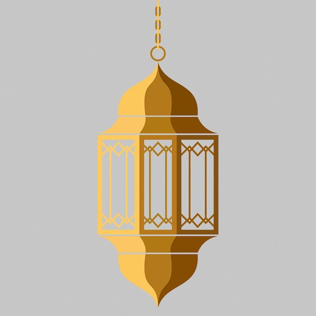 El vector de la linterna de Ramadan Kareem