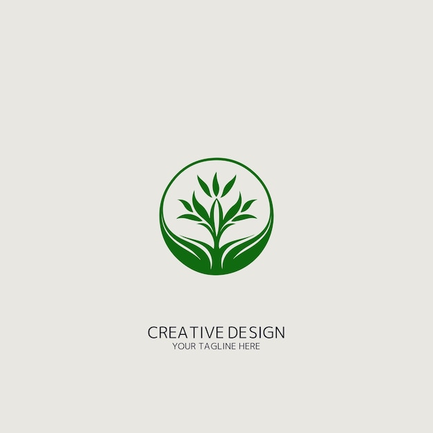 Vector logo de árbol